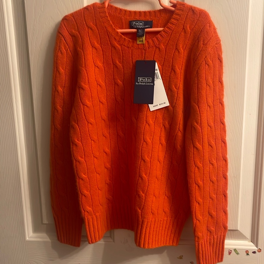 Perfect Autumn orange sweater